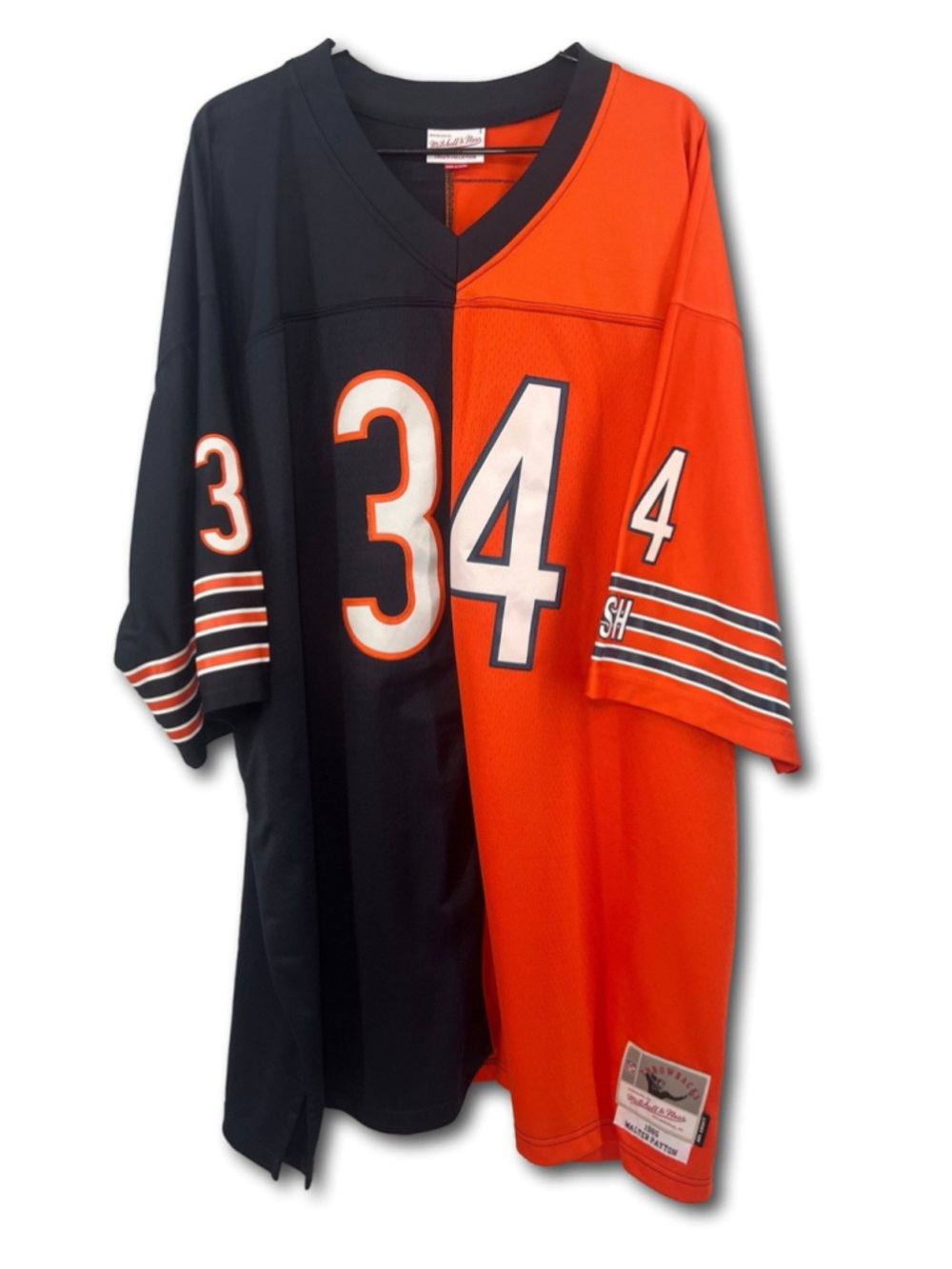 Mitchell & Ness Walter Payton #34 Chicago Bears Jersey Split Legacy Size 5XL